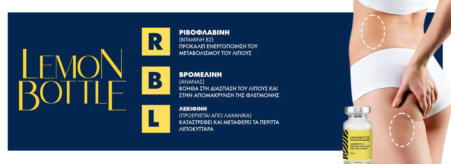 Lemon Bottle Fat Dissolve : Η Επαναστατική Λύση για το Τοπικό Λίπος